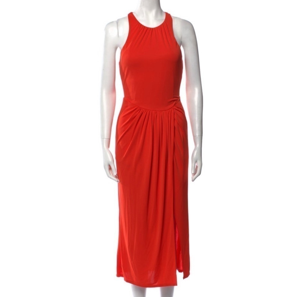EUC Women’s Cinq A Sept Lezlie Jersey Sleeveless Racerback Midi Dress! - Picture 8 of 10